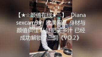 【★☆颜值在线★☆】⭐Dianasexcam99⭐欧美网红 身材与颜值俱佳 私处肥美多汁 已经成功解锁了三洞《VO.2》