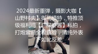 2024最新重弹，摄影大咖【山野村夫】御用模特，特推顶级福利鸡【广深虾酱】私拍，打炮紫薇全程露脸，清纯外表下如此反差