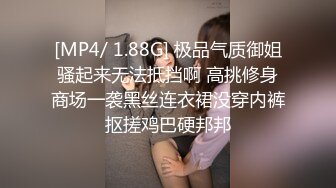 [MP4/ 1.88G] 极品气质御姐骚起来无法抵挡啊 高挑修身商场一袭黑丝连衣裙没穿内裤抠搓鸡巴硬邦邦